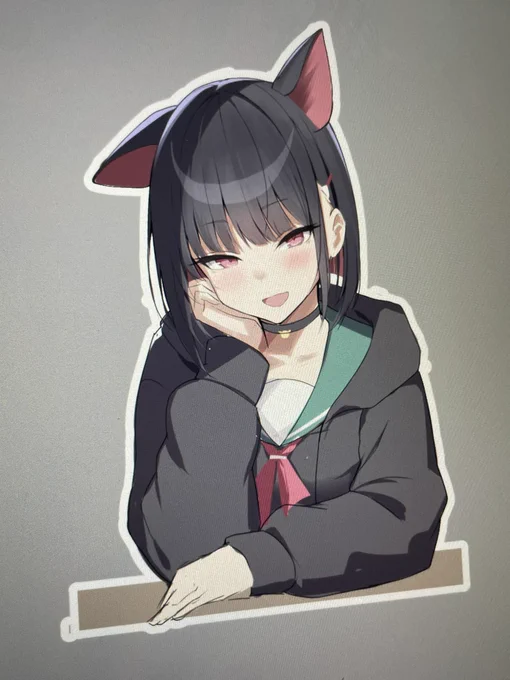 こう言う感じのアクスタを…極道入稿しようとしています…(報告)(間に合うか?) 