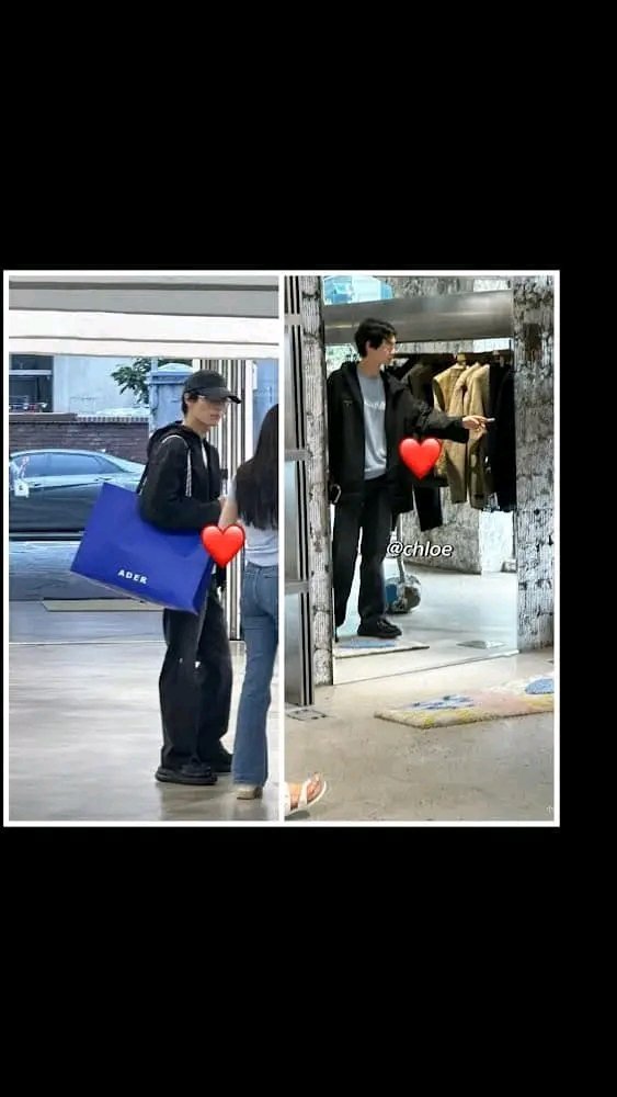 FThread00's tweet photo. TODAY CELEBRATION 1 MONTH ANNIVERSARY🎉
See in 4th july 2024 they happy after shopping together. How much love they love each other.look how lingling kwong and win metawin wearing same spectacles and t-shirt couple together.Please accept they love &amp; support them #winling https://t.co/xRmt1LePhc