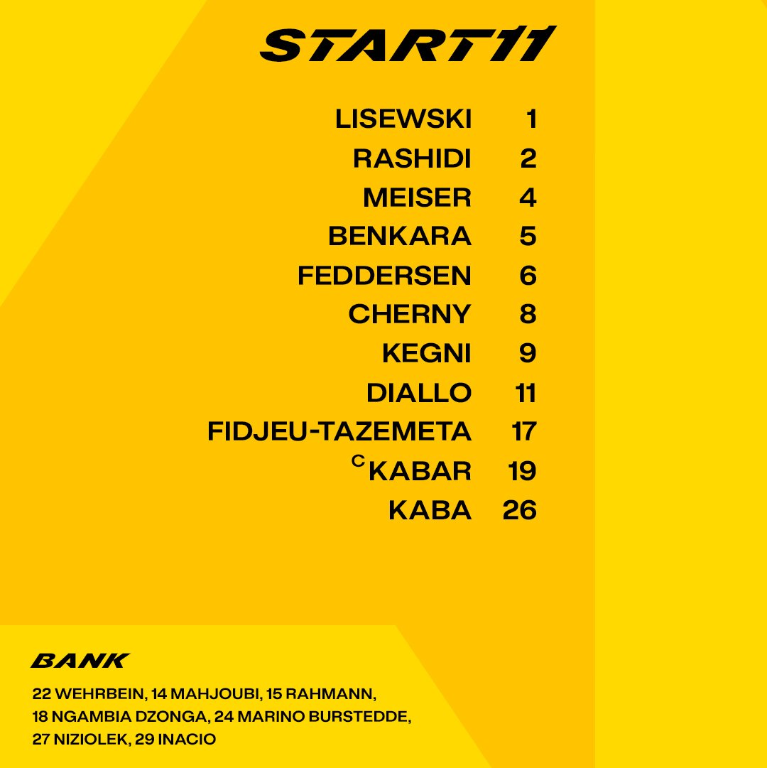 BVBDortmundSZN's tweet photo. ⤵️ Starting line-up for the match against RWE U19.
#BVBU19 #BVB https://t.co/2lU8yjvhZD