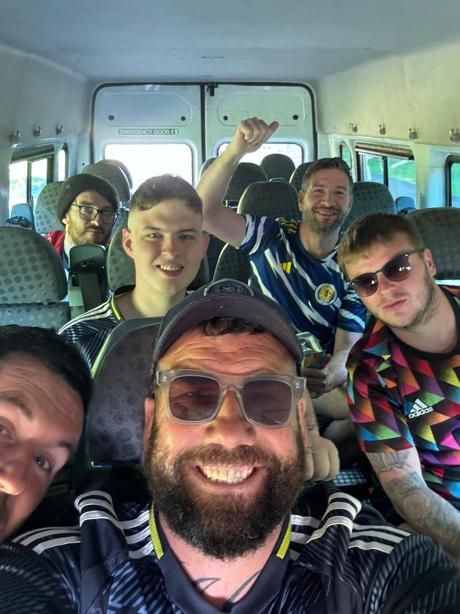 Some of the NETA Troops off to play in the Annual ATAC 7-aside tournament hosted by our good pals Carnoustie Tartan Army.