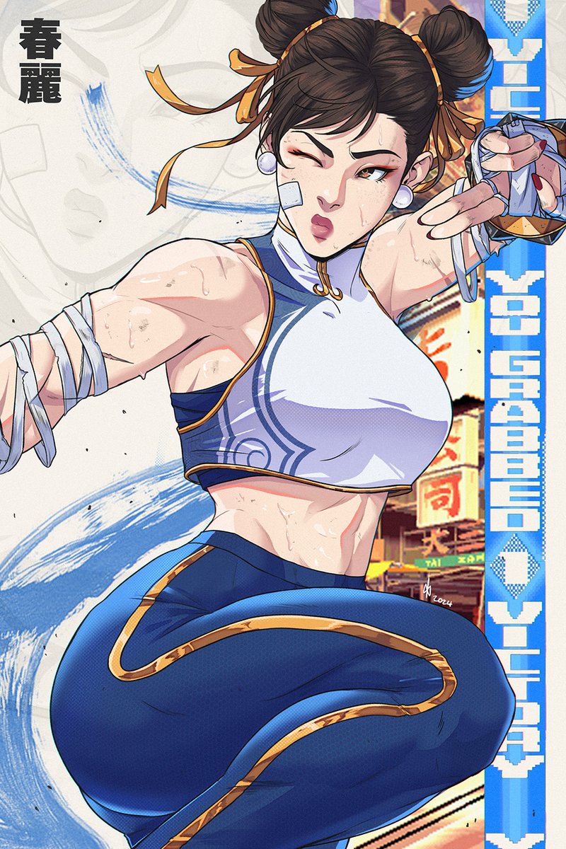 jhonyknight's tweet photo. Chun li! https://t.co/uFENrQTO3D