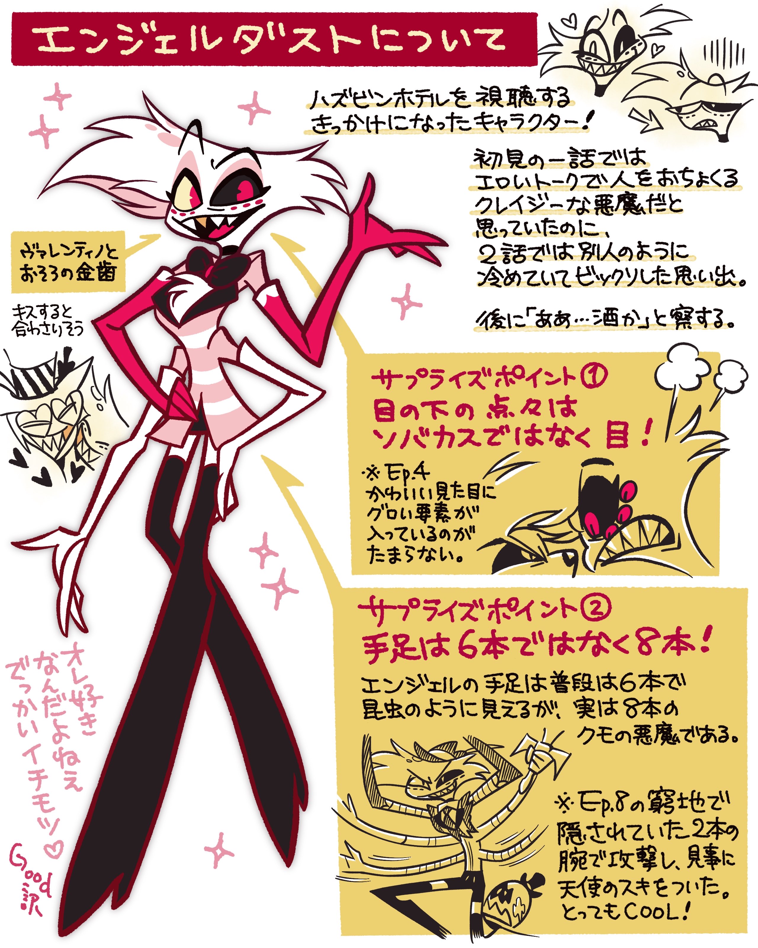 Angel Dust | Hazbin Hotel Wiki | Fandom|ピンズ・ピンバッジ Angel Dust | Hazbin Hotel Wiki | Fandom|ピンズ・ピンバッジ
