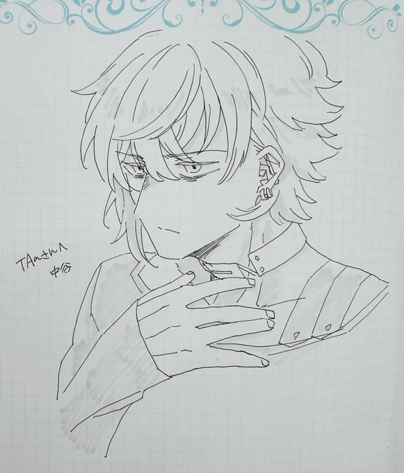 中谷さんにはカドックを描いて頂きました🙏🙏 