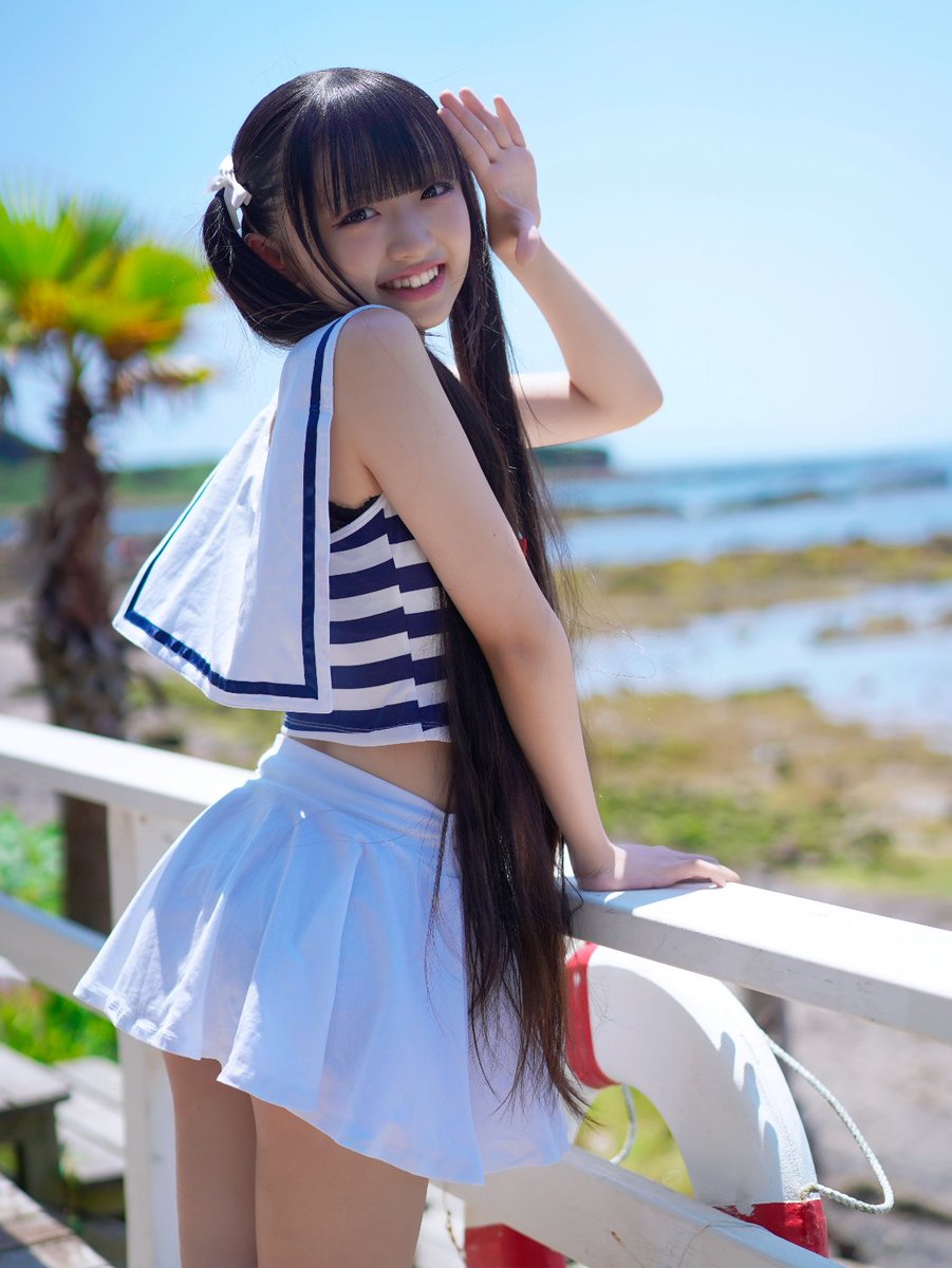 初ももにゃんを海で撮れる至福🐱✨ #ももにゃん #スタマガ撮影会