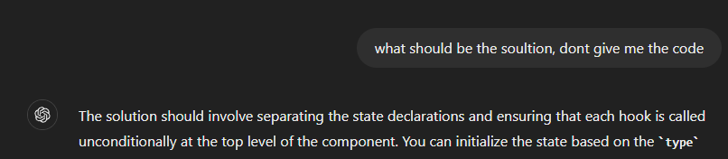 harshit_singh_8's tweet image. Using chatGPT the right way, to build a strong foundation while learning. Asking for solutions isn&apos;t wrong if you code them yourself!

Practicing this while creating an exciting project Medium on #NodeJs #React - week 13 in #Cohort2 with @100xDevs @kirat_tw