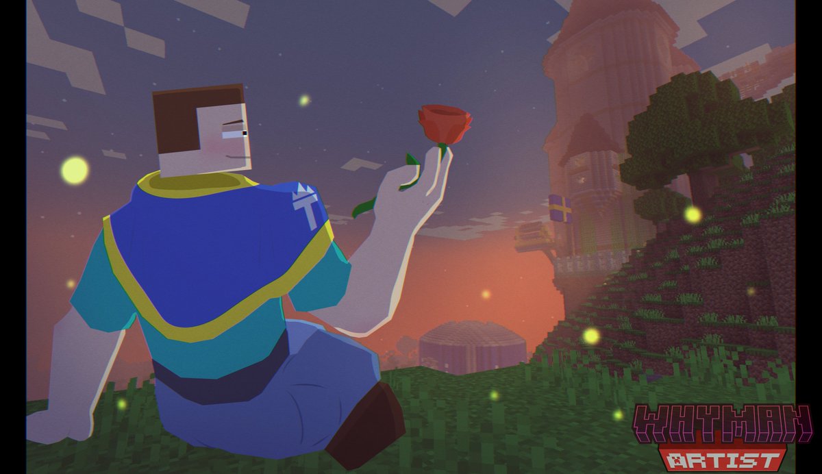 N0NameArtist666's tweet photo. Drew my version of the N00bly ending scene from Novella Game: The N00b Adventures Fool for Love

#digitalart #Minecraft #thenoobadventures https://t.co/2Ln3DJxaFS