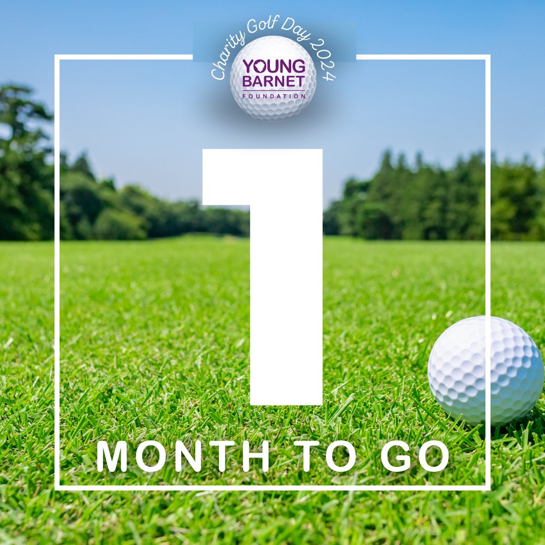 1 month to go! The countdown is on for the Young Barnet Foundation Charity Golf Day at @TheShireLondon. Are you ready to tee off? 🏌️‍♂️⏳⛳

Click The Link Below for More Info &amp; Booking ⬇️
ow.ly/X4pb50SiHfX

#GolfDay #YoungBarnetFoundation #Barnet