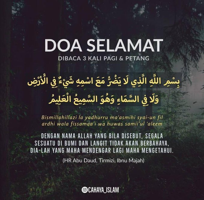 SantapanMinda's tweet photo. Doa selamat. https://t.co/v7Uv3z3kbk