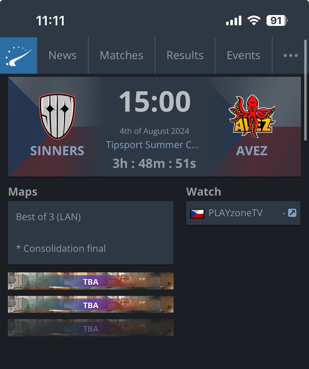 fanatykCS's tweet photo. Yesterday we are lose vs @dynamoeclot 0:2, gg that was very good game from they.
So today we are playing vs @SINNERS_Esports for the slot in the grandfinal!!
Letsgo boys @maharjepan @YungTusi @AntyViruscsgo and v1ktor!! https://t.co/U0NiIL1lu2
