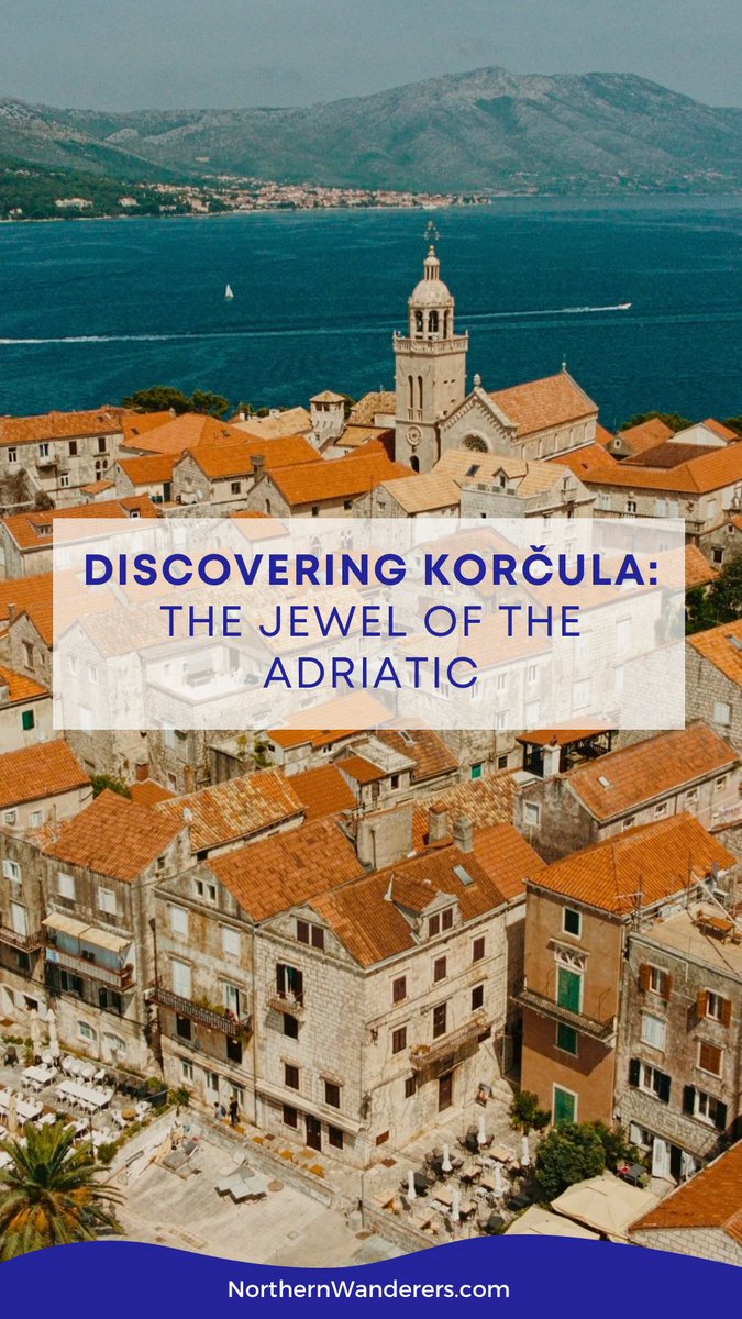 Northwanderers's tweet photo. Discovering Korcula: The Jewel of the Adriatic 🇭🇷 #Croatia #Korcula #Travel #NorthernWanderers https://t.co/vz4o79BXSH https://t.co/nRkHMieN7M