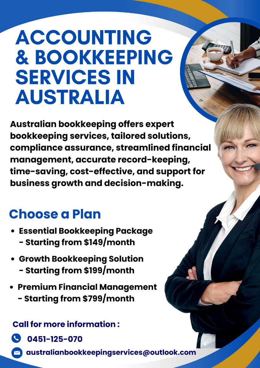 MichaelPau27886's tweet image. Bookkeeping is the systematic process of recording and organizing all financial transactions made by a business, individual, or organization. It involves maintaining accurate and up-to-date records 
australianbookkeeping.com.au
#bookservice