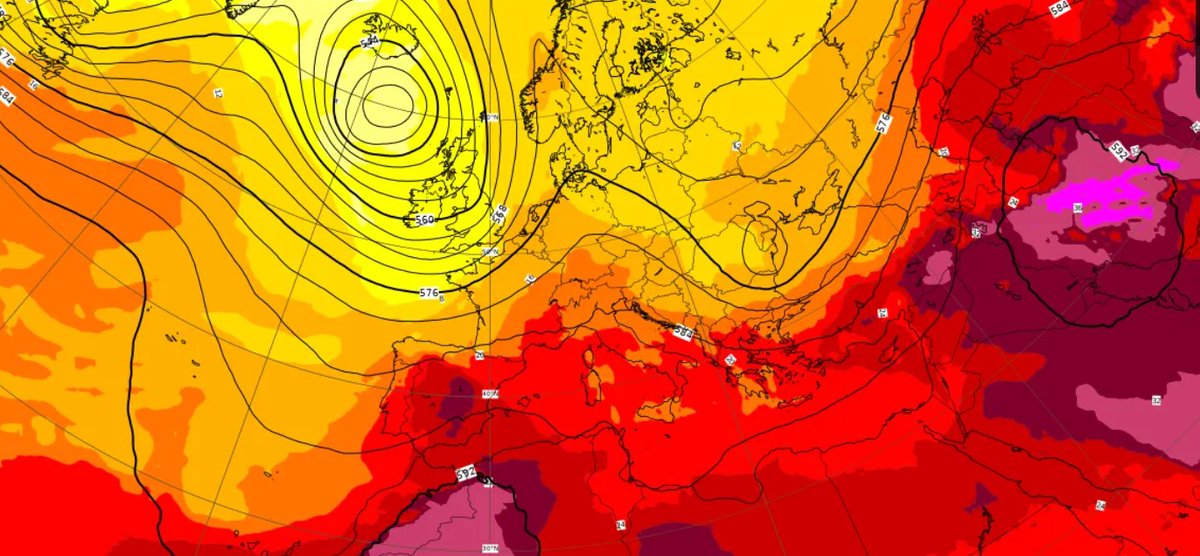 ecazatormentas's tweet photo. La nueva #semana será #calurosa, pero no se prevén temperaturas extremas. 

Avanza el #verano y España sortea la canícula sin sufrir olas de calor importantes, las cuales están siendo más recurrentes esta temporada en el centro y este de Europa ➡️ https://t.co/Kzg7zerS9K https://t.co/czym2gKJ1t