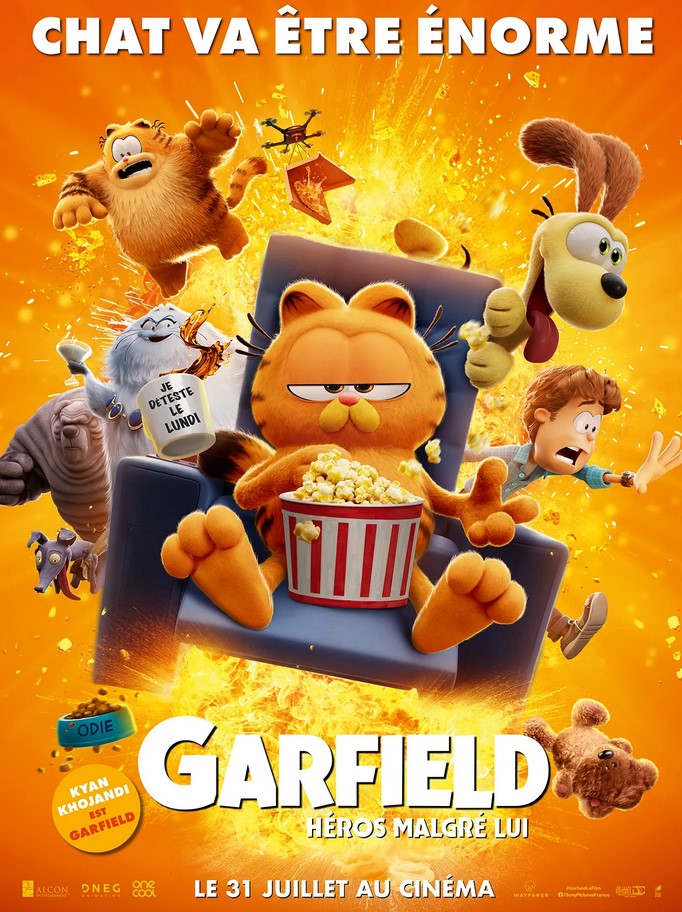 CineAnimation's tweet photo. @SonyPicturesFr  nous permet de découvrir #GarfieldHérosMalgréLui, réalisé par #MarkDindal et produit par #ColumbiaPictures.
Le film est dispo au cinéma depuis le 31 juillet.
https://t.co/2ifcfYqKSY https://t.co/1CE2JnNCIG