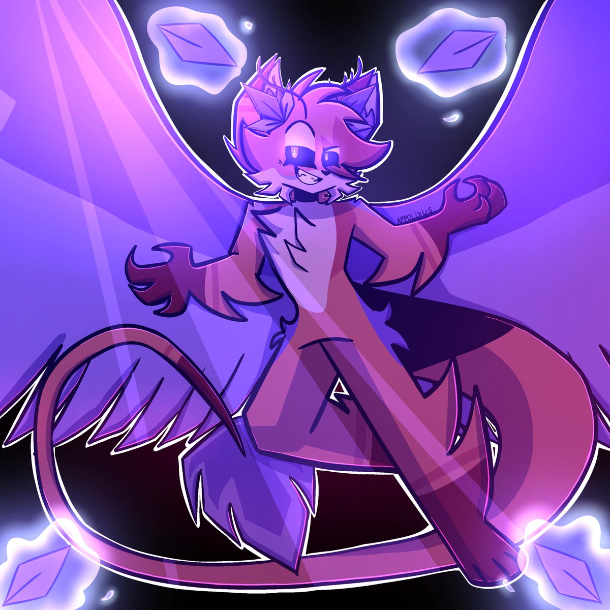 appolixus's tweet photo. Soul‼️ #art #oc #originalcharacterart #originalcharacter #smallartist #myoc #digitalart #anthro #FURRY https://t.co/LVmynLCaKk