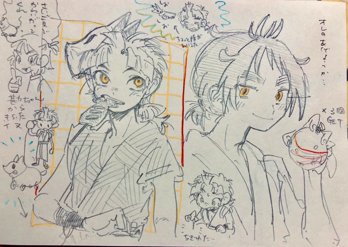 夏祭りの代理と勘ちゃん 