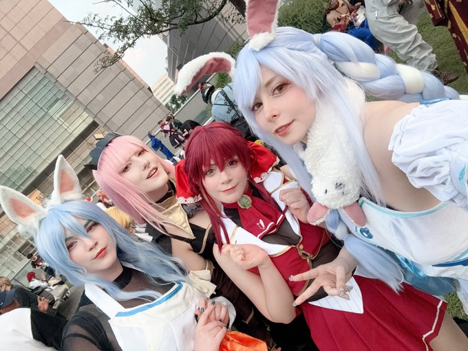 着きました！#コスサミ https://t.co/C6zCs9CwIb<a href="/tag/%E3%82%B3%E3%82%B9%E3%82%B5%E3%83%9F"class="tags">#コスサミ</a>