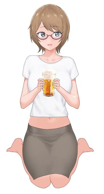 ,
  ∧( ∧
   (c*○ヮ○)飲み中の立ち絵を
  (つ🖊Jセクハラ立ち絵に
⊂し ⌒J合わせて作り直したりなどちまちまな作業していました。 