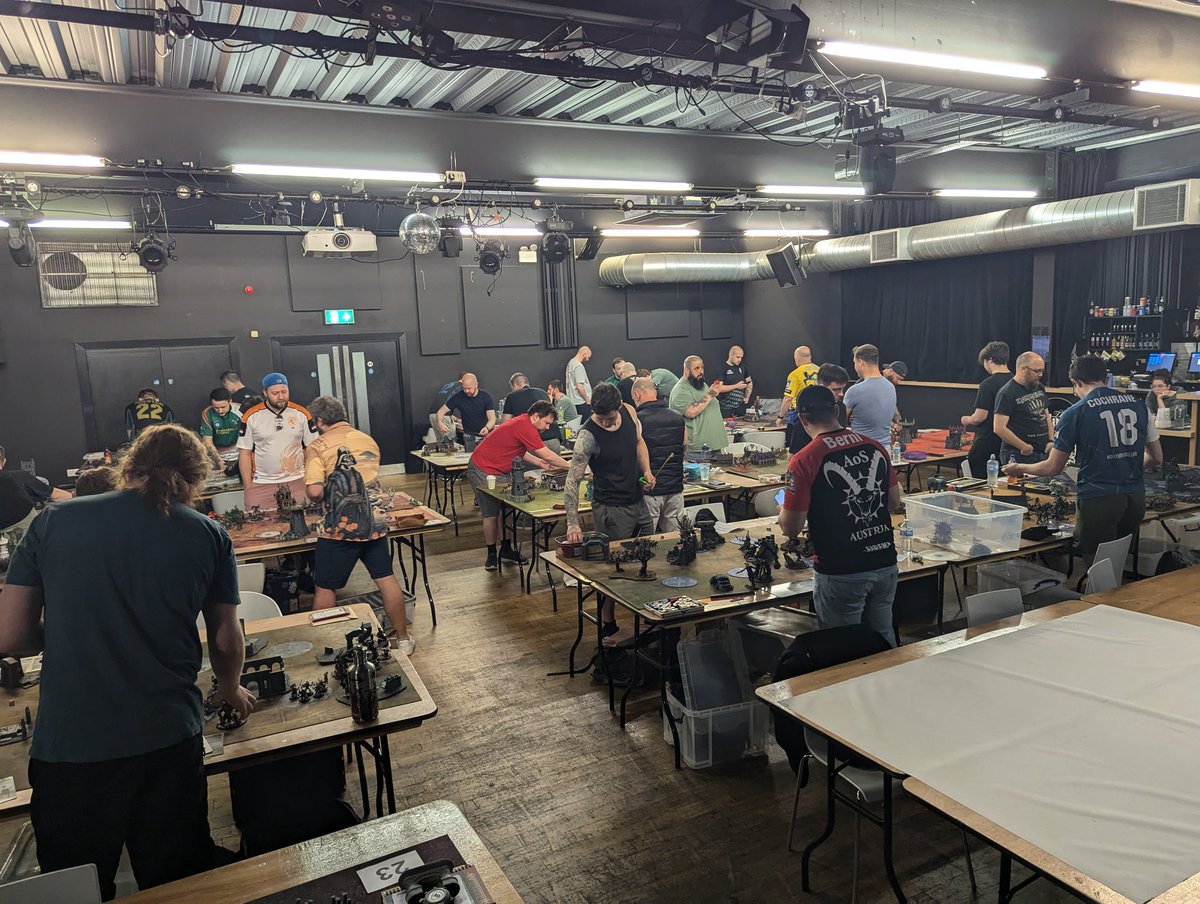 SaltMineGamesNI's tweet photo. Top 10 going into day 2. @So1omon_Morrow going for the perfect 250VP event 🎲🎲 https://t.co/e7mdIyVgcA