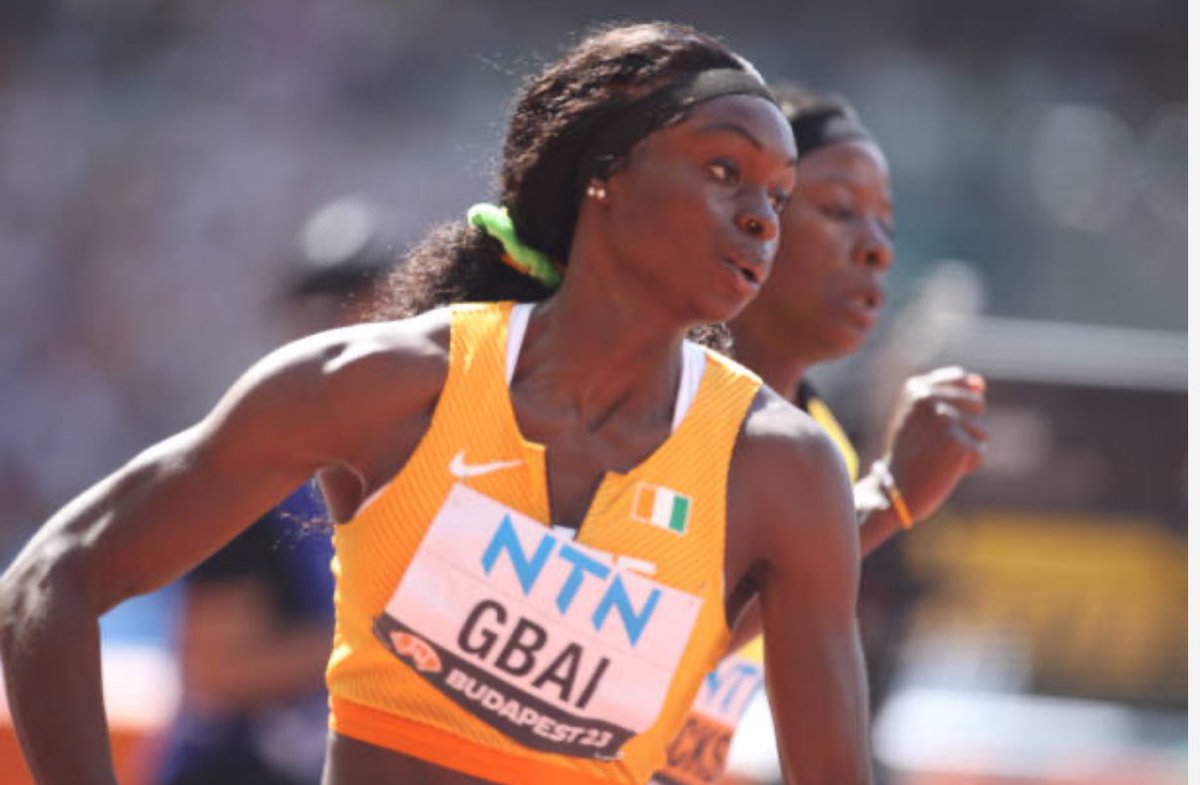 saedeciv's tweet photo. GBAI JESSIKA EST QUALIFIÉE POUR LES DEMI-FINALES  200 M - WOOOW! BRAVO
ELLE TERMINE DEUXIÈME DE SA SÉRIE!  #civ #civ225 https://t.co/sgNZDsxofi