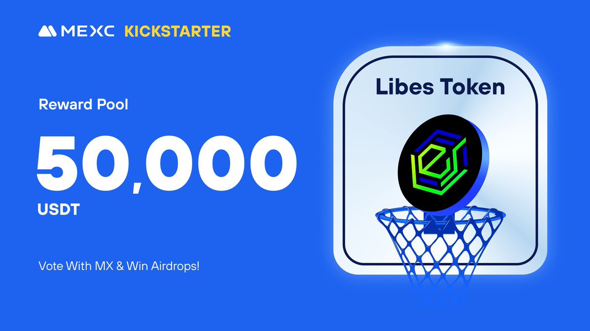 MEXC_DE's tweet photo. #Libes Token, eine NFT-Vertriebsplattform zur Steigerung der Wirtschaftlichkeit und des Werts des eSports selbst, kommt zum #MEXCKickstarter 🚀
🗳Stimme mit $MX ab, um Airdrops zu teilen
📈 $LIBS /USDT-Handel: 05.08.2024, 13:00 Uhr
Details: https://t.co/4Eje02sdeS https://t.co/Fi7TTHkje7