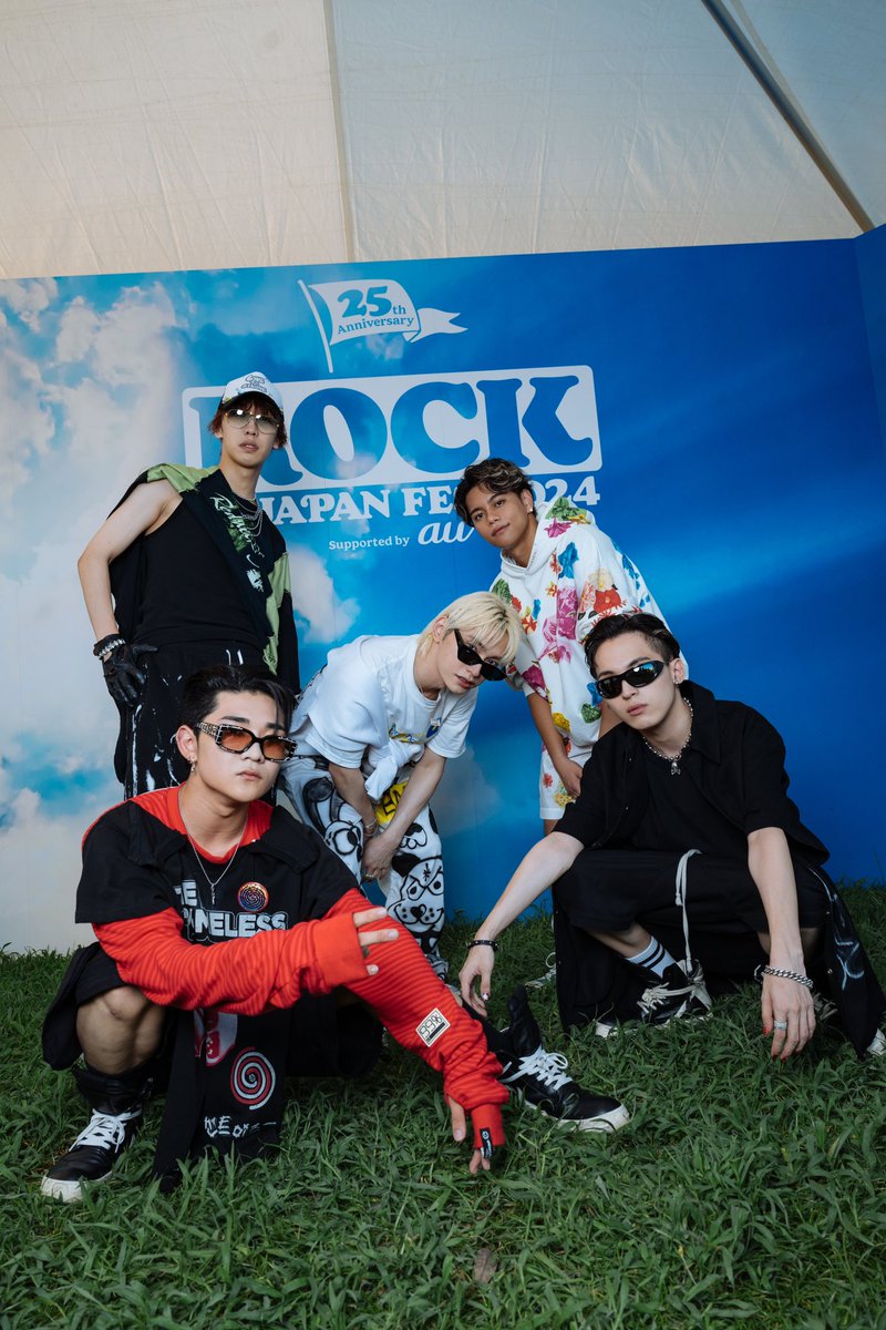 SkyHidaka's tweet photo. 愛する皆とBMSG POSSEとしてROCK IN JAPAN FESTIVALに🫶
この日はBE:FIRSTも出してもらってて、
ひとりぼっちのテントから仲間引き連れて現在ってめちゃくちゃエモい気持ちになりました。

人生最高だ！
#BMSGPOSSE
#rijf2024 https://t.co/Ce7czzAwi5