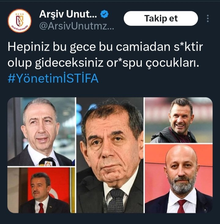 Sizde yönetim kararlarını Erden Timur beslemesi çoluk çocuklar mı veriyor <a href="/GalatasaraySK/">Galatasaray SK</a> ?