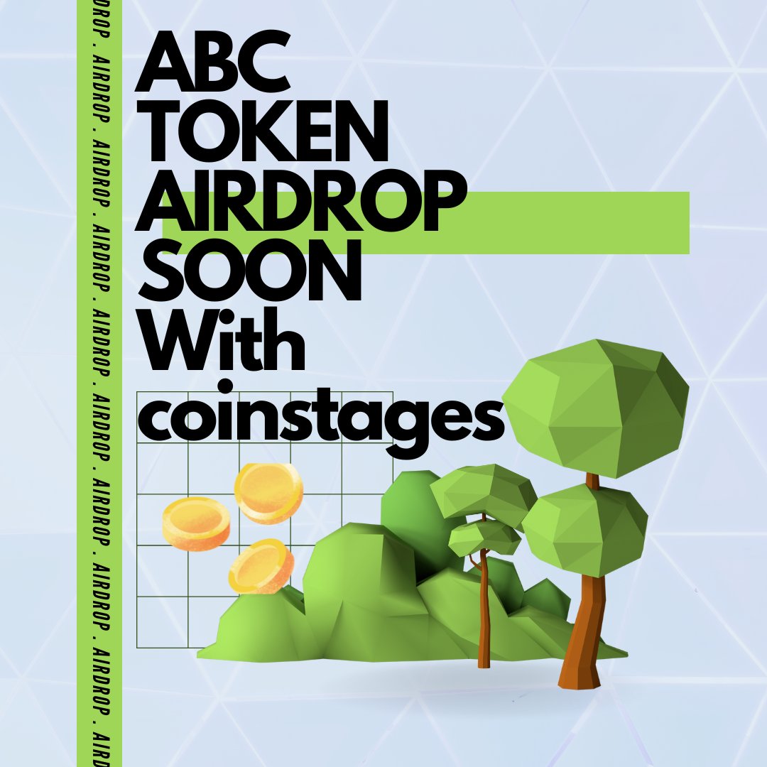 ABCtoken1's tweet image. The biggest airdrop in Twitter history is coming soon in collaboration with @Coinstages. 2,000,000 abc tokens will be distributed among the participants.
 Do not miss this great chance.
#ABCTOKEN
#coinstages 
#binance
#Airdrop 
#Gleam 
#Paris2024