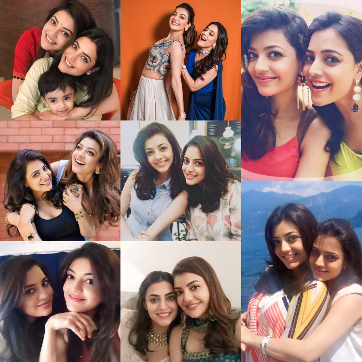 Happy Sister's Day❤️
<a href="/MsKajalAggarwal/">Kajal Aggarwal</a> <a href="/AggNisha/">Nisha Aggarwal</a> #KajalAggarwal #SistersDay