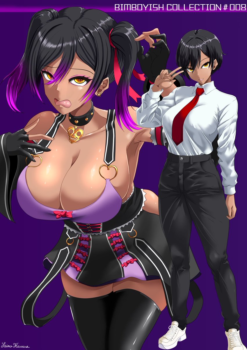 #8月になったのでフォロワーさんに自己紹介しようぜ
ボーイッシュ/イケメン女子のビッチ化、ギャル化や悪堕ちなどを主に描いております。お知りおきを!