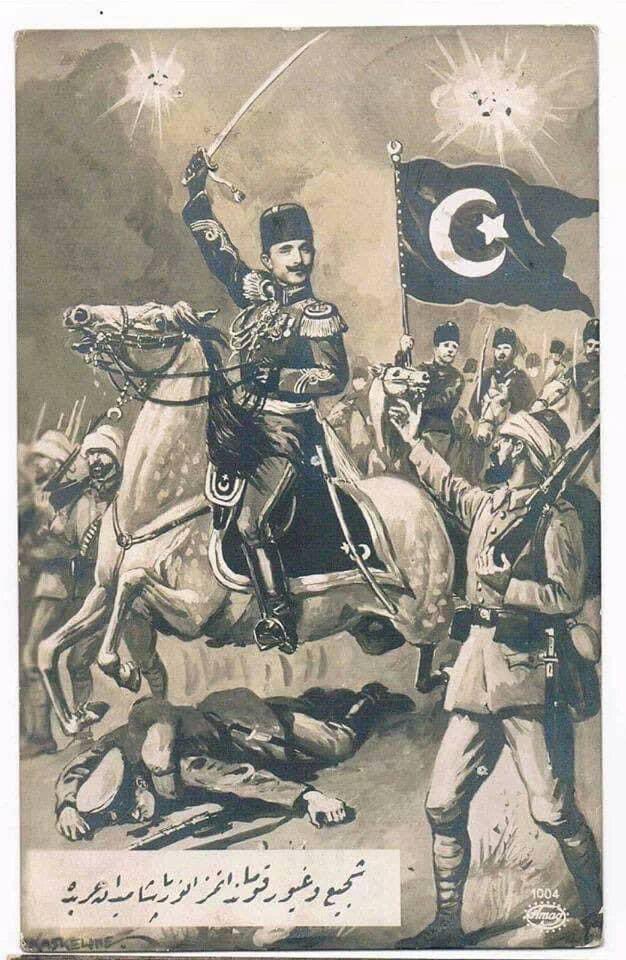 Elikotuoglu's tweet photo. Büyük Türk Komutanı Şehit İsmail Enver Paşa’yı Rahmet ve Minnetle Anıyoruz. https://t.co/IImKoLWixp