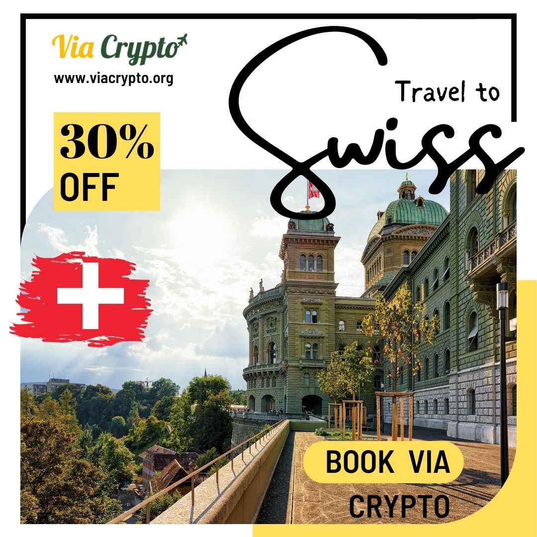 📷 Explore the beauty of the Swiss Alps! 

Book your flights and hotels with crypto on ViaCrypto.org. Adventure awaits. 

#CryptoTravel #TravelDestinations #SwissAlps #Web3Travel #Blockchain #vaicrypto #viac #travel #crypto