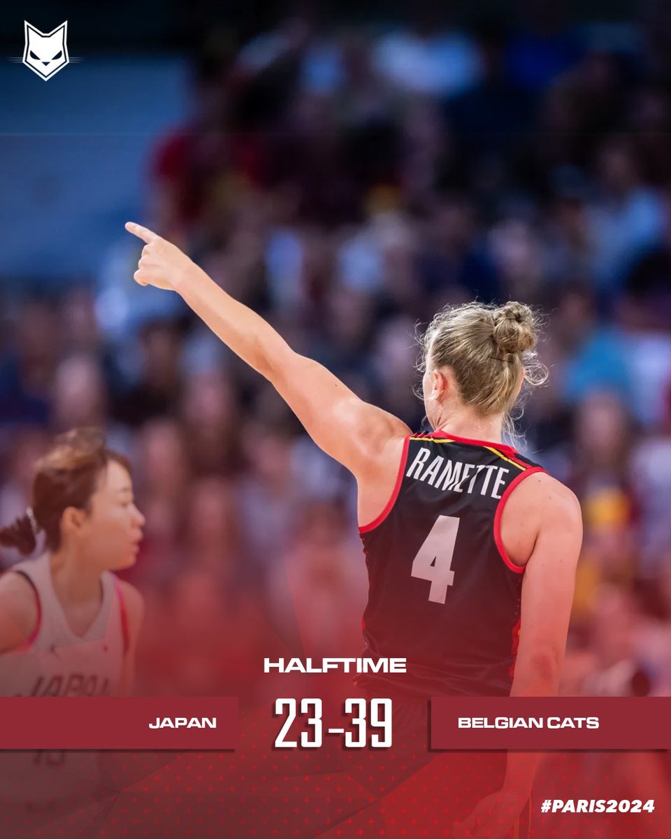 Let’s keep this up 🔥

#basketballbelgium #teambelgium #Paris2024