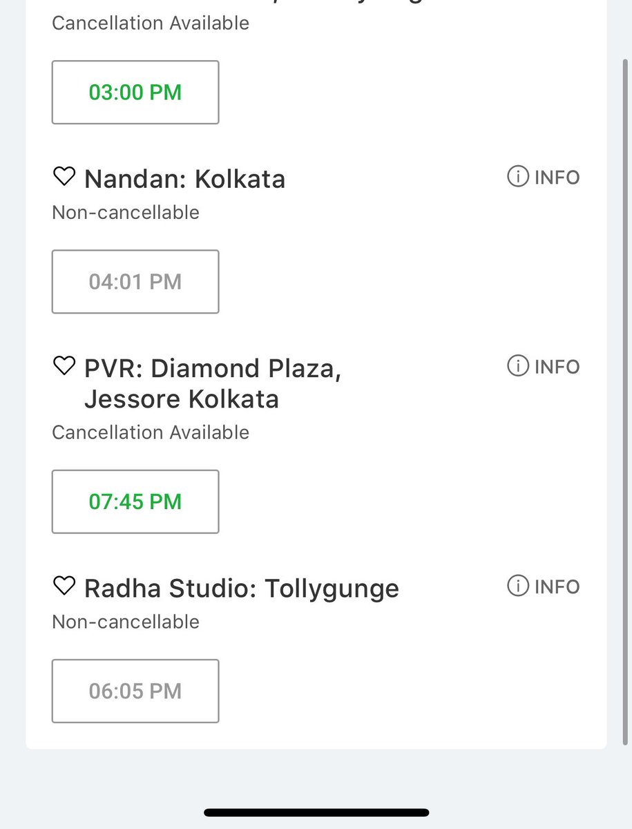 VikramChatterje's tweet photo. #Surjo keeps shining bright on its 3rd Sunday. 

Nandan, Inox South City and Radha Studio goes houseful already! 🌤️❤️

@shieladitya @madhumitact @darshanabanik @pankajladia @indraroy #InnovativeFilms

Did you book your tickets yet?

https://t.co/9TyVDuWeXc https://t.co/03RAPTaKR5