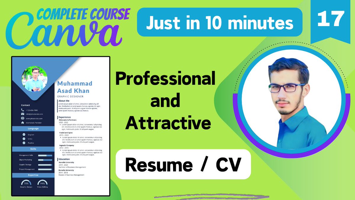 pktutorials786's tweet image. 📝 New Video Alert! 🌟

We just dropped a new tutorial on PK Tutorials: &quot;How to Create a Resume in Canva | Canva Full Course (Part - 17)&quot;. 

📺 Watch now: youtu.be/Sp87gqA-LQ4

#Canva #PKCanva #PKTutorials #PKTutorials786 #GraphicDesigner #CanvaCourse #ResumeDesign