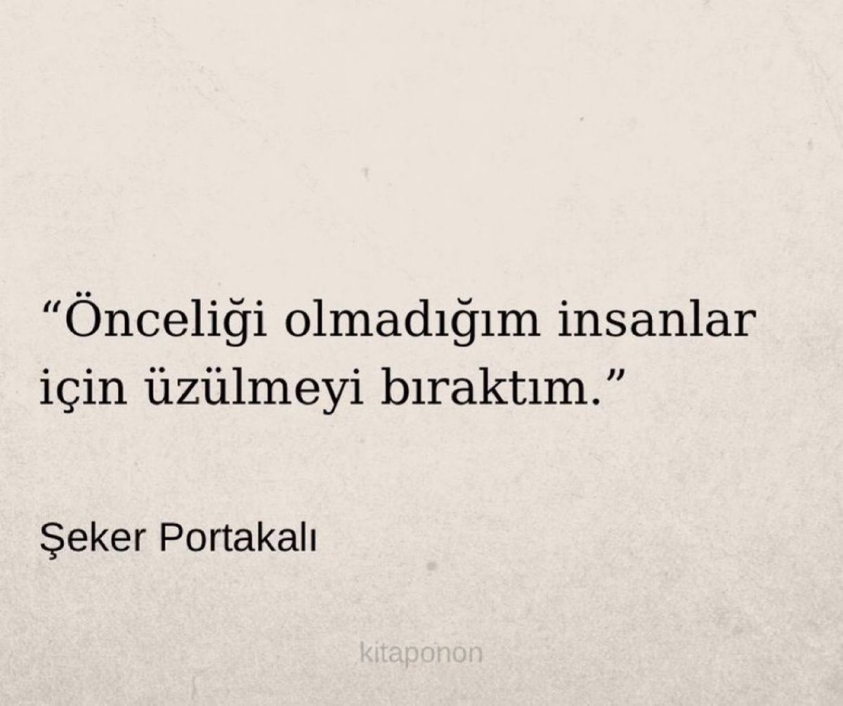 O kadar güzel bir cümle ki.