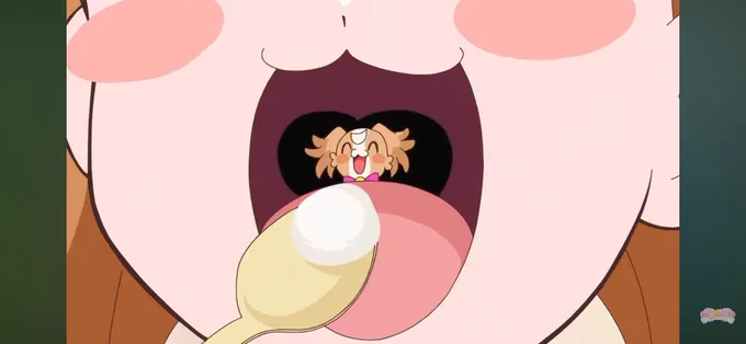プリキュア口の中にキャラがいる時は作画が良い回 