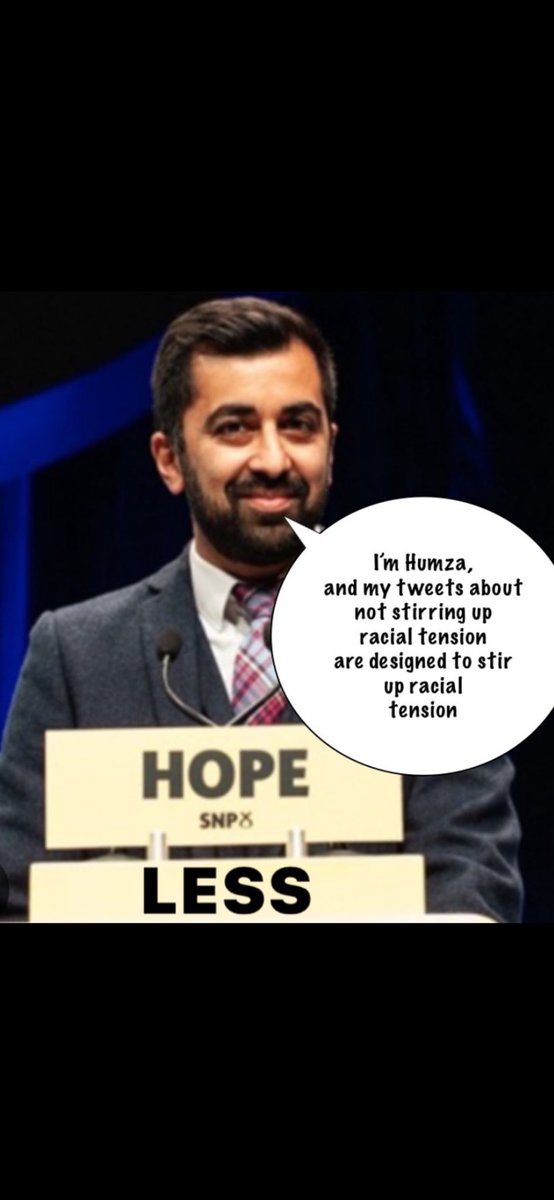 UranusHasRings's tweet photo. @ScotNational #FuckOffHumzaUseless https://t.co/AxGp411Hh6