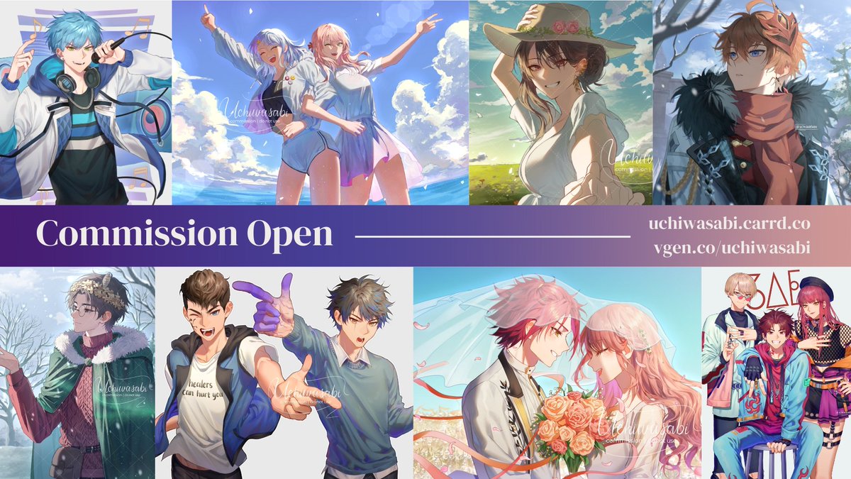 Hi! I open urgent comms through vgen/dms to pay my college 
uchiwasabi.carrd.co
vgen.co/uchiwasabi

[Rts are appreciated, thank you!]

#VGenComm #VGenOpen