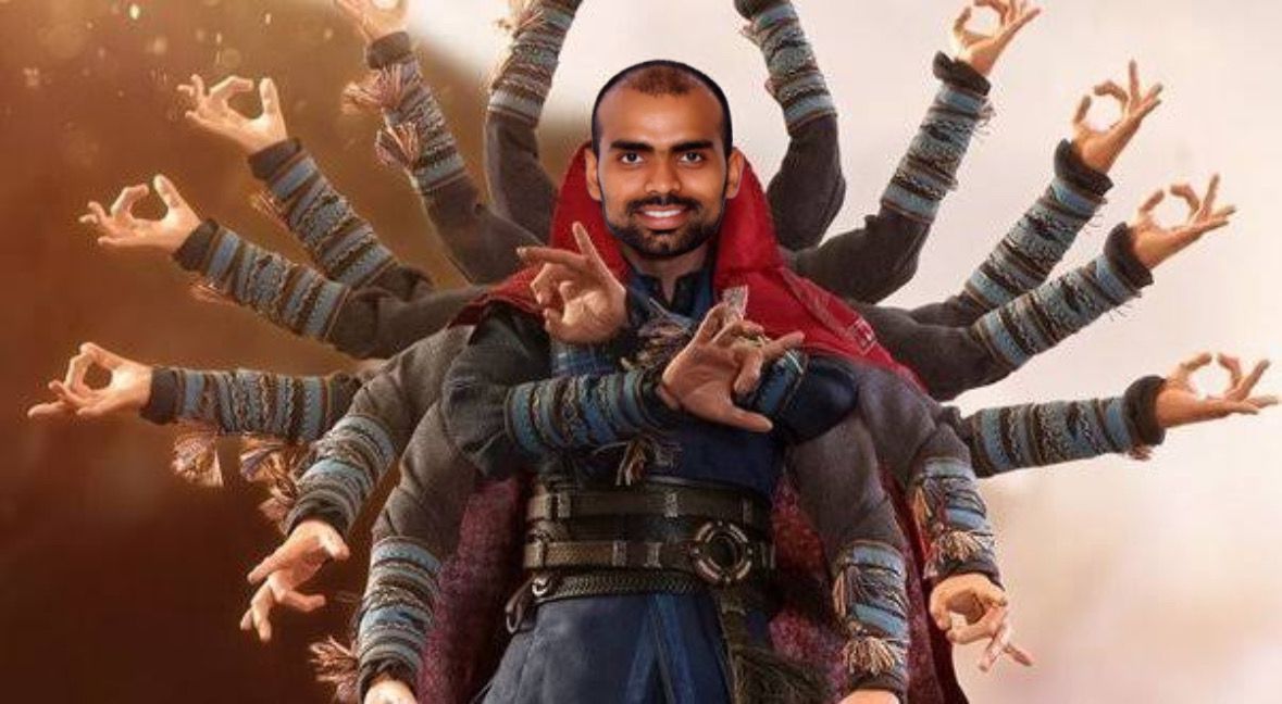 sagarcasm's tweet photo. PR Sreejesh saving goals like. #Hockey https://t.co/7dENaZZAoV