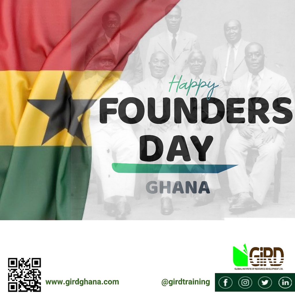 girdtraining's tweet photo. Celebrating the vision and dedication that built our foundation. Happy Founders Day!

Visit our website for more insightful training programs 

↪️https://t.co/ZKFhUwSGwX

OR 

Reach out to our event coordination team at info@girdghana.com or +233(0)30 396 55 88 / 0302555126 https://t.co/Jj73iWonP5