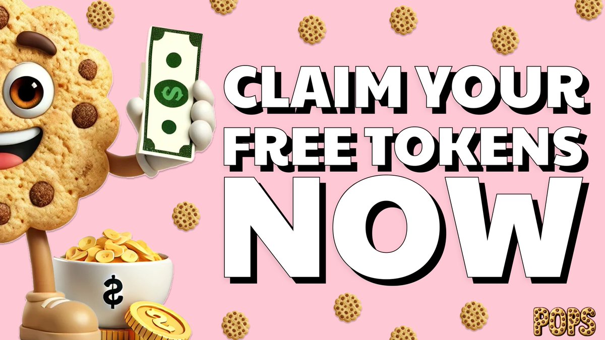 Pops_Token's tweet photo. Free token claim operation LAUNCHED!!!
You are early, take advantage of it and become rich!
Invite your friends and earn tokens before its release!
#memecoins #Airdrop $POPS

WEBSITE : https://t.co/IWLbeGdIbB https://t.co/95liHU96Af