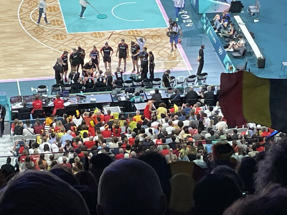 Go go go <a href="/TheBelgianCats/">Belgian Cats</a> !!! 🇧🇪 Full house at #Lille with Belgian Supporters behind you! 🇧🇪<a href="/Olympics/">The Olympic Games</a> <a href="/FIBA/">FIBA Basketball</a> #Basketball <a href="/Paris2024/">Paris 2024</a>