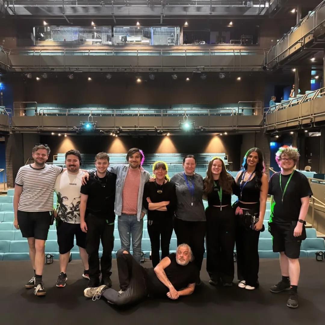 Paranormal Activity backstage team <a href="/LeedsPlayhouse/">Leeds Playhouse</a>