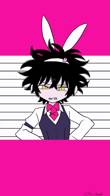 バニーの日に描きたかったパロ3-Cうさぎ座とうさぎ座じゃない人(巻き添え) 