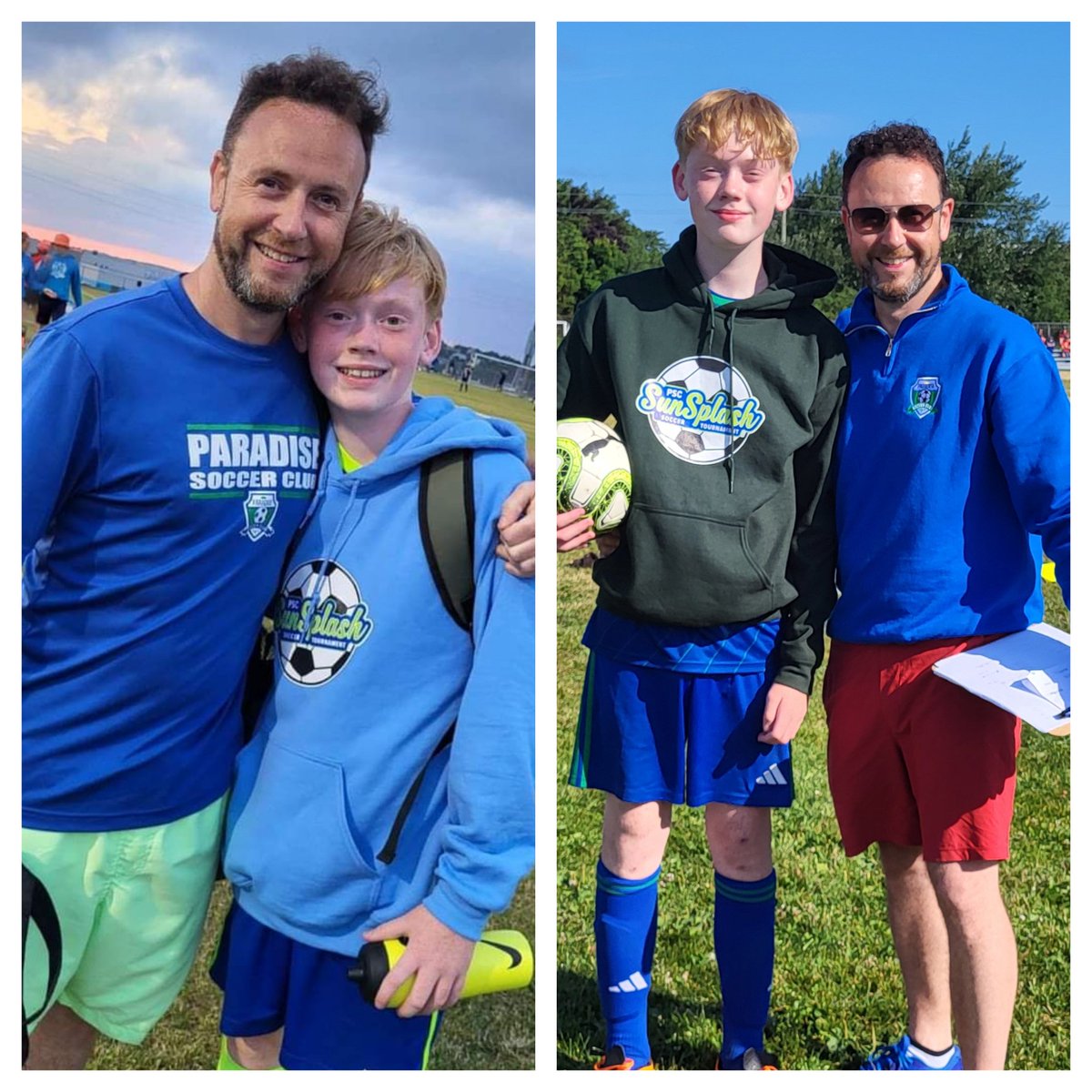 leigh_antle's tweet photo. Photos taken one year apart @PYSAInfo #Sunsplash!!!! ❤️⚽❤️

#soccer
#growthspurt https://t.co/a5hSU6RpmN