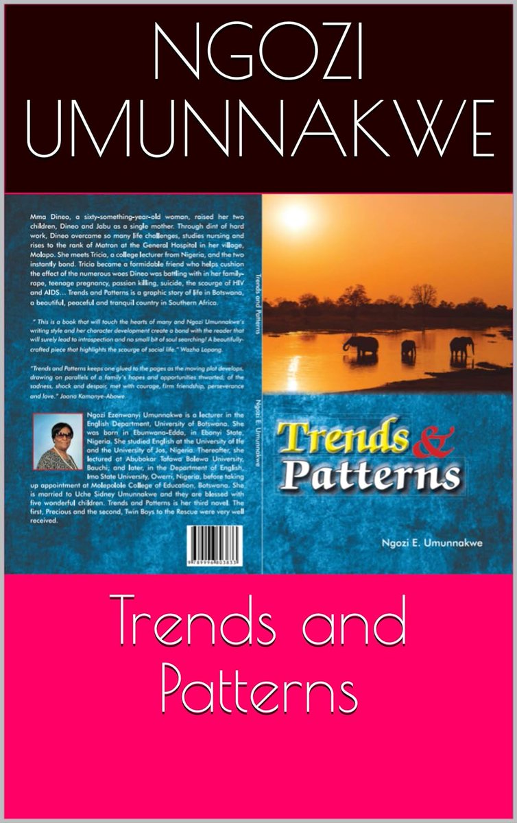 #BookoftheDay, August 4th -- Other #Fiction, #Rated5stars

Temporarily Discounted, and #FreeOnKU:
forums.onlinebookclub.org/shelves/book.p…

Trends &amp; Patterns by Ngozi Ezenwanyi Umunnakwe
Follow the author: <a href="/NgoziUmun17302/">Ngozi Umunnakwe</a> 

#inspirational #discountedbooks