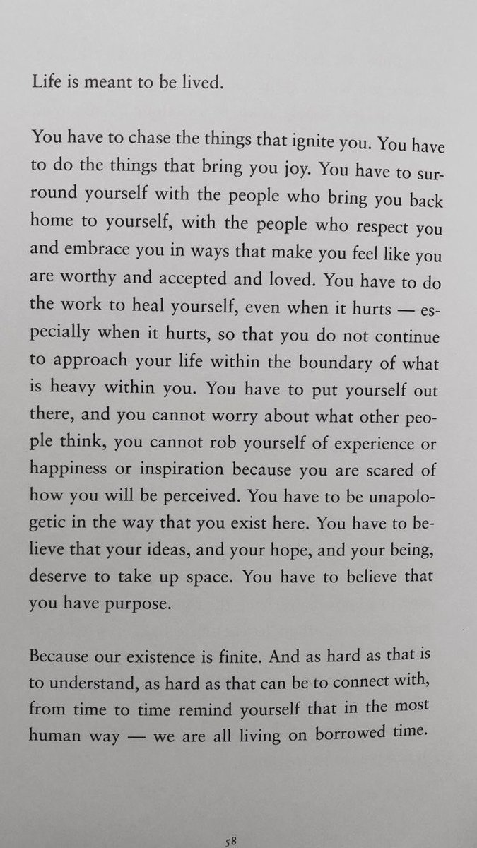 life is meant to be lived...