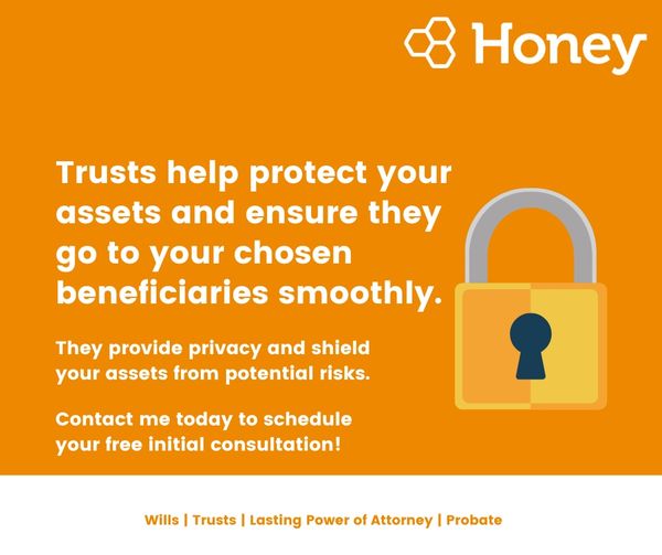 Understanding Trusts: What You Need to Know
Trusts are a powerful tool to manage and protect your assets. Learn how setting up a trust can benefit you and your family.
Get in touch with me to learn more about trusts and how they can work for you.
#Trusts #EstatePlanning