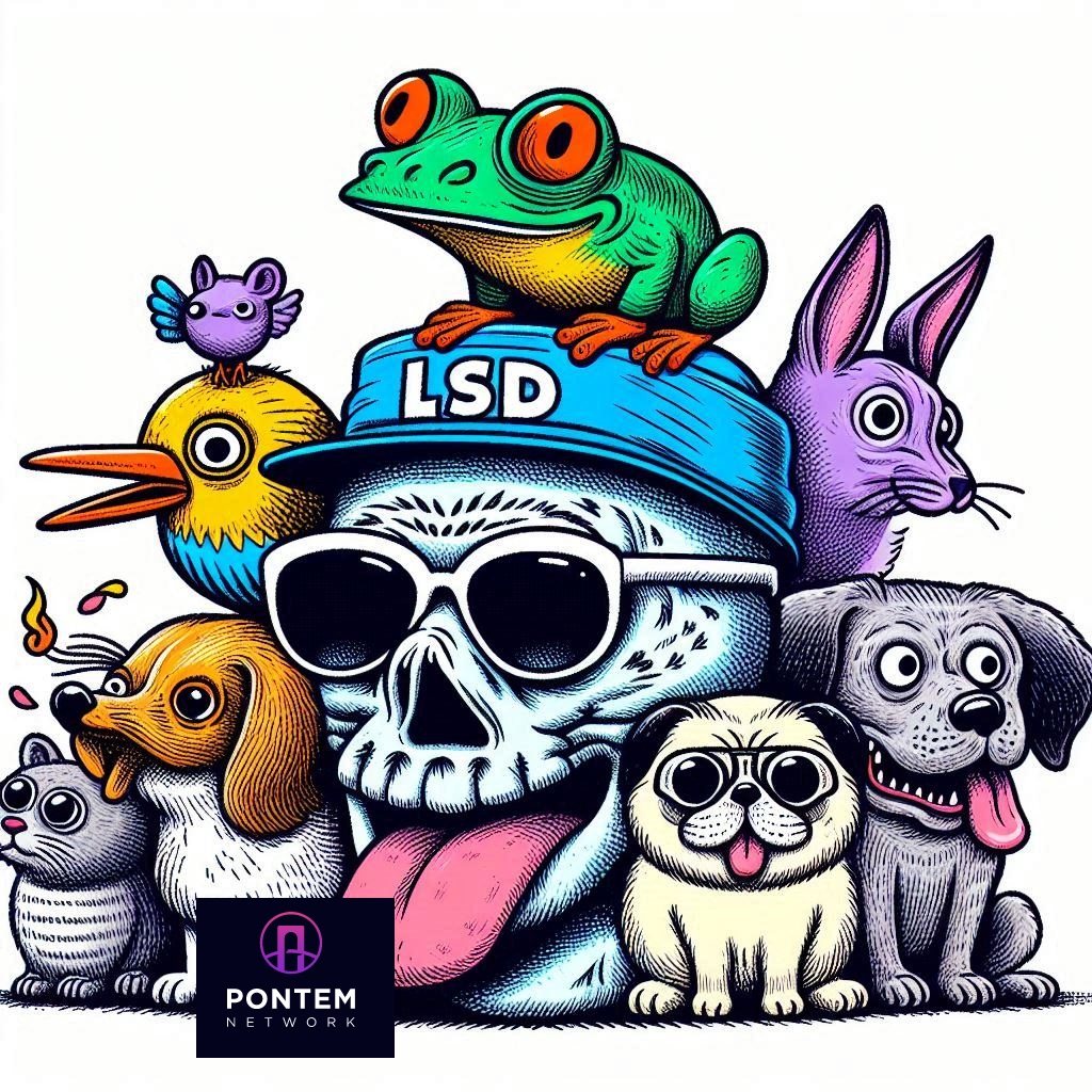 CaLa28399043's tweet photo. Animals' craving for $LSD #LSDToken. Screams at @PontemNetwork, let's goooooooooooo https://t.co/J0eTUb2lLs