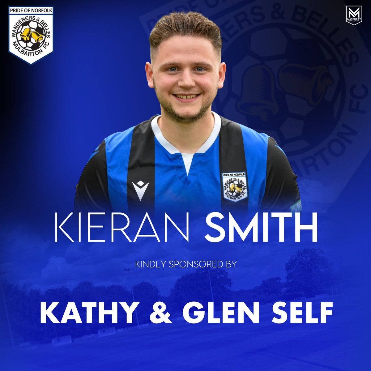 MulbartonFC's tweet image. 🤝 𝗦𝗣𝗢𝗡𝗦𝗢𝗥 𝗖𝗢𝗡𝗙𝗜𝗥𝗠𝗘𝗗 🤝

A big thank you to 𝗞𝗮𝘁𝗵𝘆 &amp;amp; 𝗚𝗹𝗲𝗻 𝗦𝗲𝗹𝗳 for sponsoring @Smoothsmith42 for the season. 

You'll usually find Kathy &amp;amp; Glen at Mulberry Park looking after the opposition committee members at half-time. 💙🖤